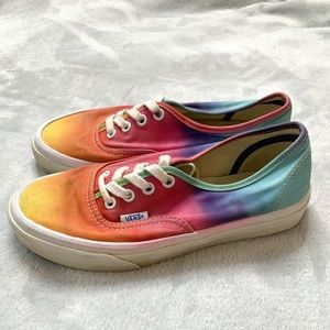 VANS Rainbow/ Tie Dye color Size 6 W / 4.5 M